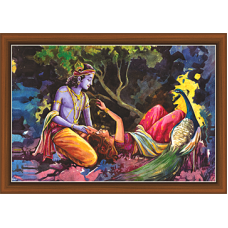 Radha Krishna Paintings (RK-9330)